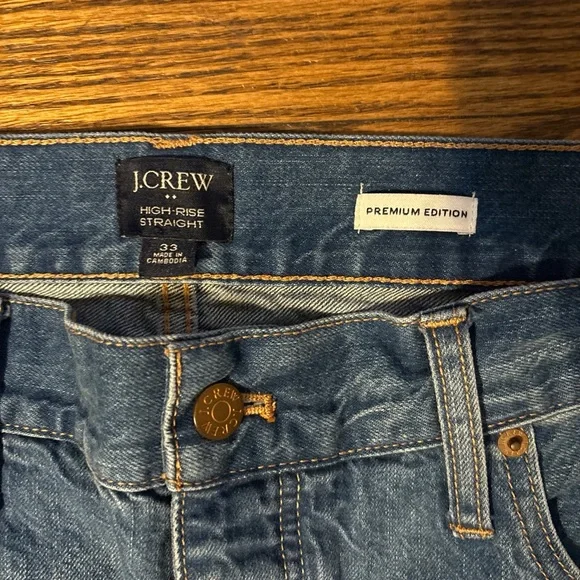 J Crew Classic Blue Denim Jeans - Picture 5 of 5